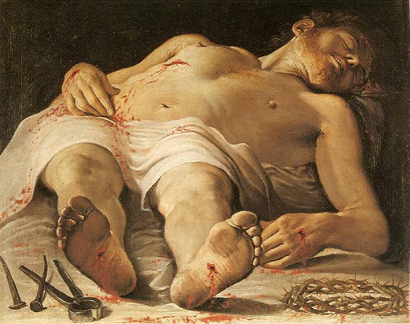Annibale Carracci The Dead Christ oil painting image